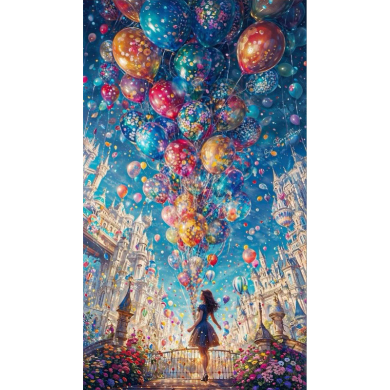 تابلو نقاشی الماسی بزرگسال کد 0104