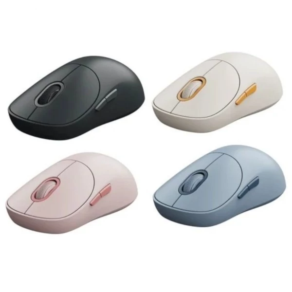 ماوس بی سیم دو حالته سایلنت شیائومی مدل Xiaomi XMWXSB03YM WIRELESS MOUSE 3 (اتصال هم زمان به 3 دستگاه)