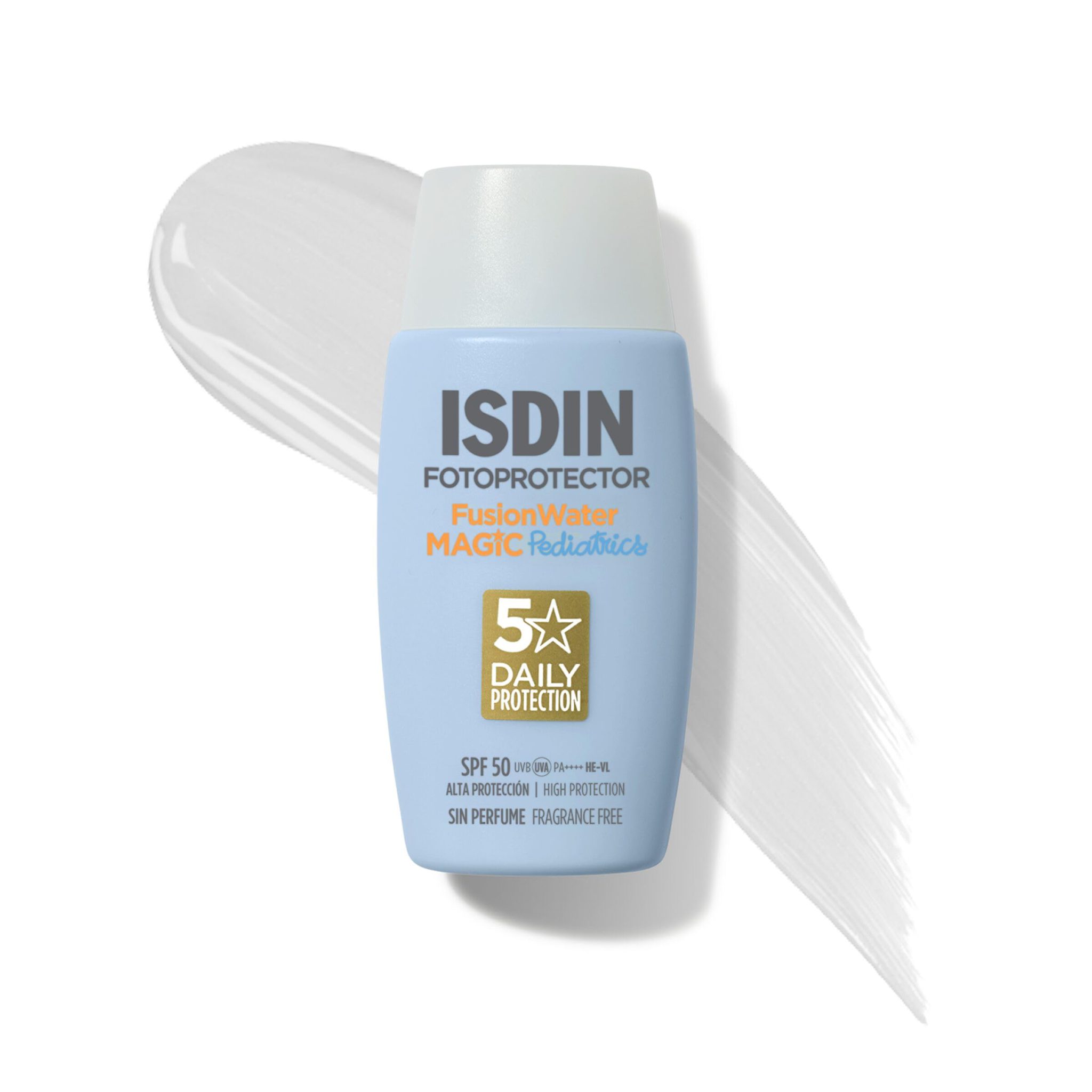 ضد آفتاب کودکان فیوژن واتر مجیک پدیاتریک ایزدین SPF 50 حجم 50 میلی لیتر / ISDIN