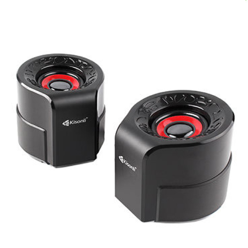 اسپیکر ۲ تکه Kisonli A-909 ا Kisonli A-909 Desktop Wired Speaker
