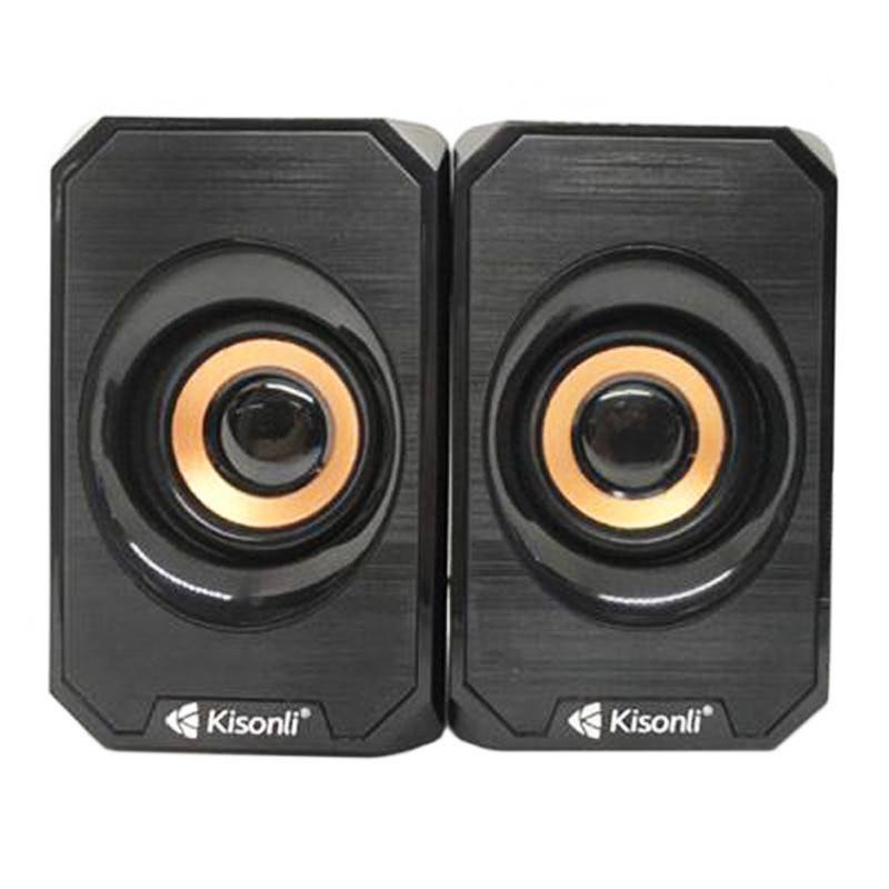 اسپیکر ۲ تکه Kisonli KS-04 ا Kisonli KS-04 Desktop Wired Speaker
