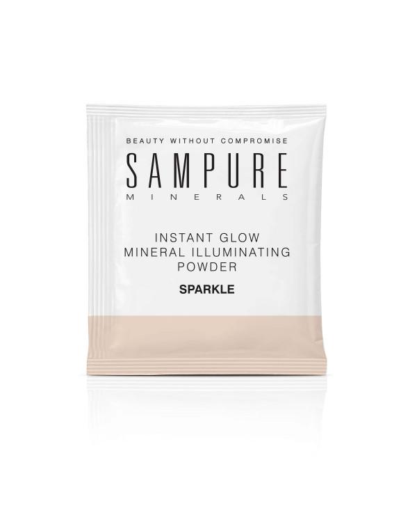 پودر هایلایتر ساشه ای شاین مینرال و ارگانیک سمپیور-SAMPURE-ILLUMINATING POWDER SPARKLE