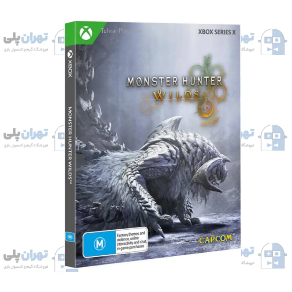بازی Monster Hunter Wilds نسخه استیل بوک برای Xbox Series X