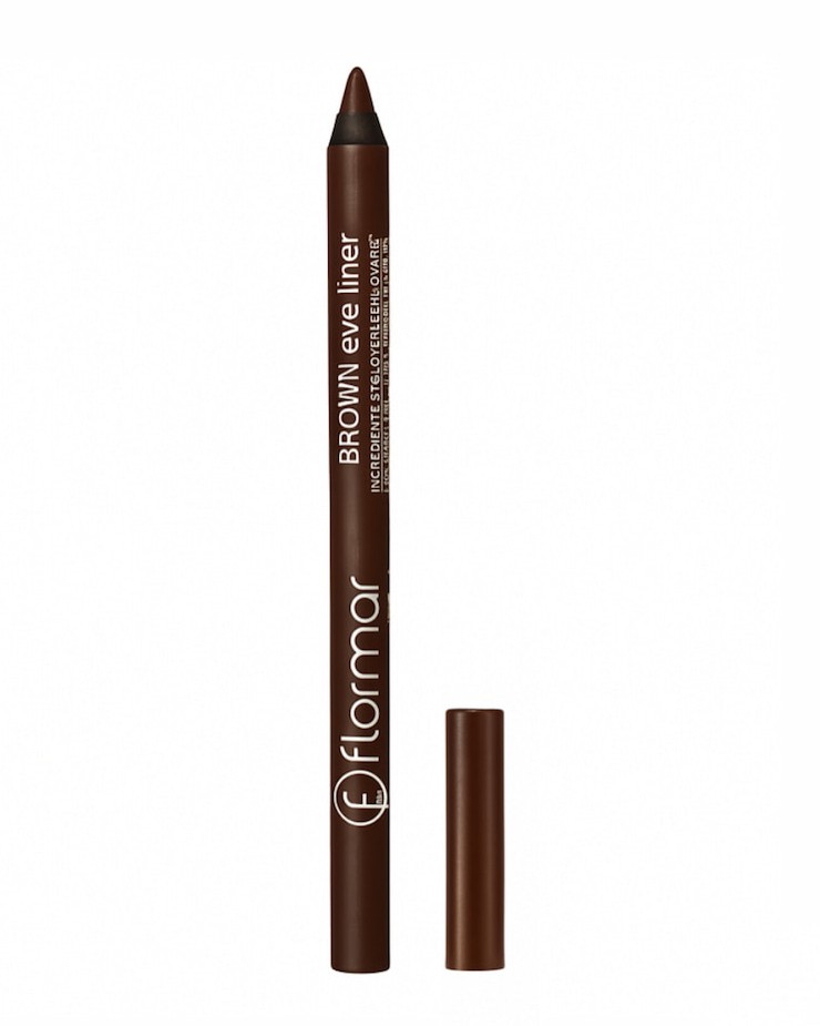 مداد چشم شمعی قهوهای فلورمار Brown eye Liner