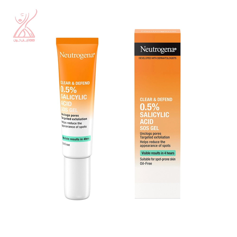 ژل ضد جوش و آکنه فوری نوتروژینا Neutrogena SOS Gel