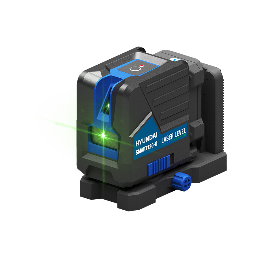 تراز لیزری شارژی هیوندای SMART120-G نور سبز دو خط