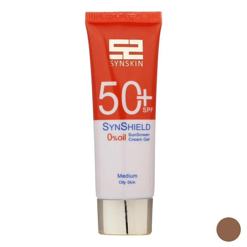 ژل ضد آفتاب رنگی ساین اسکین SPF50 مدل M