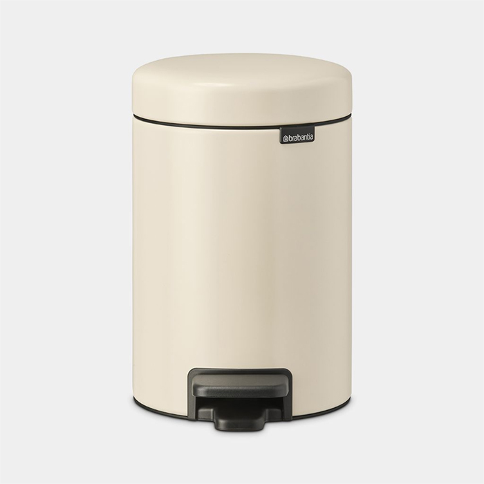 سطل زباله 3 لیتر بژ برابانتیا | Brabantia NEWICON PEDAL BIN