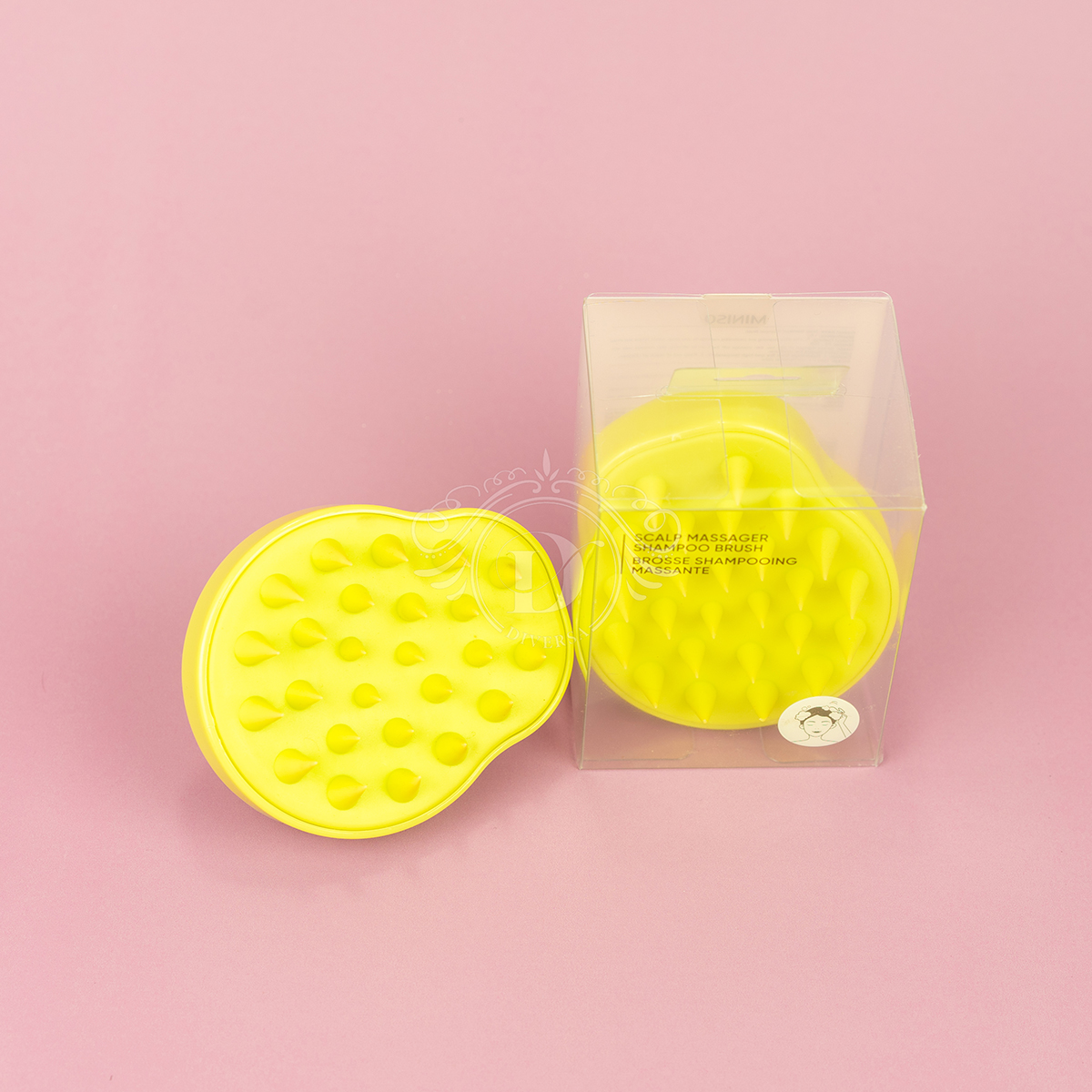 ماساژور کف سر و براش شامپو مینیسو - MINISO Scalp Massager Shampoo Brush