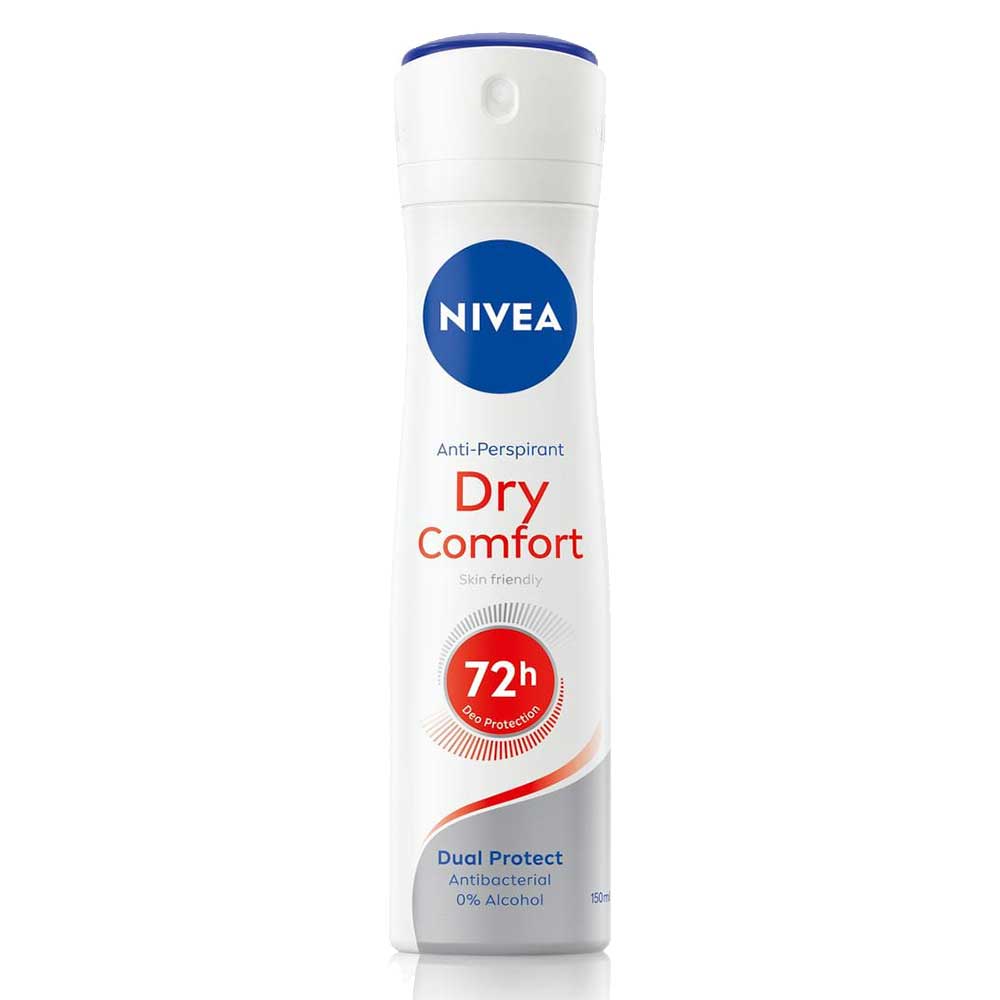 اسپری دئودرانت زنانه نیوآ Nivea مدل Dry Comfort