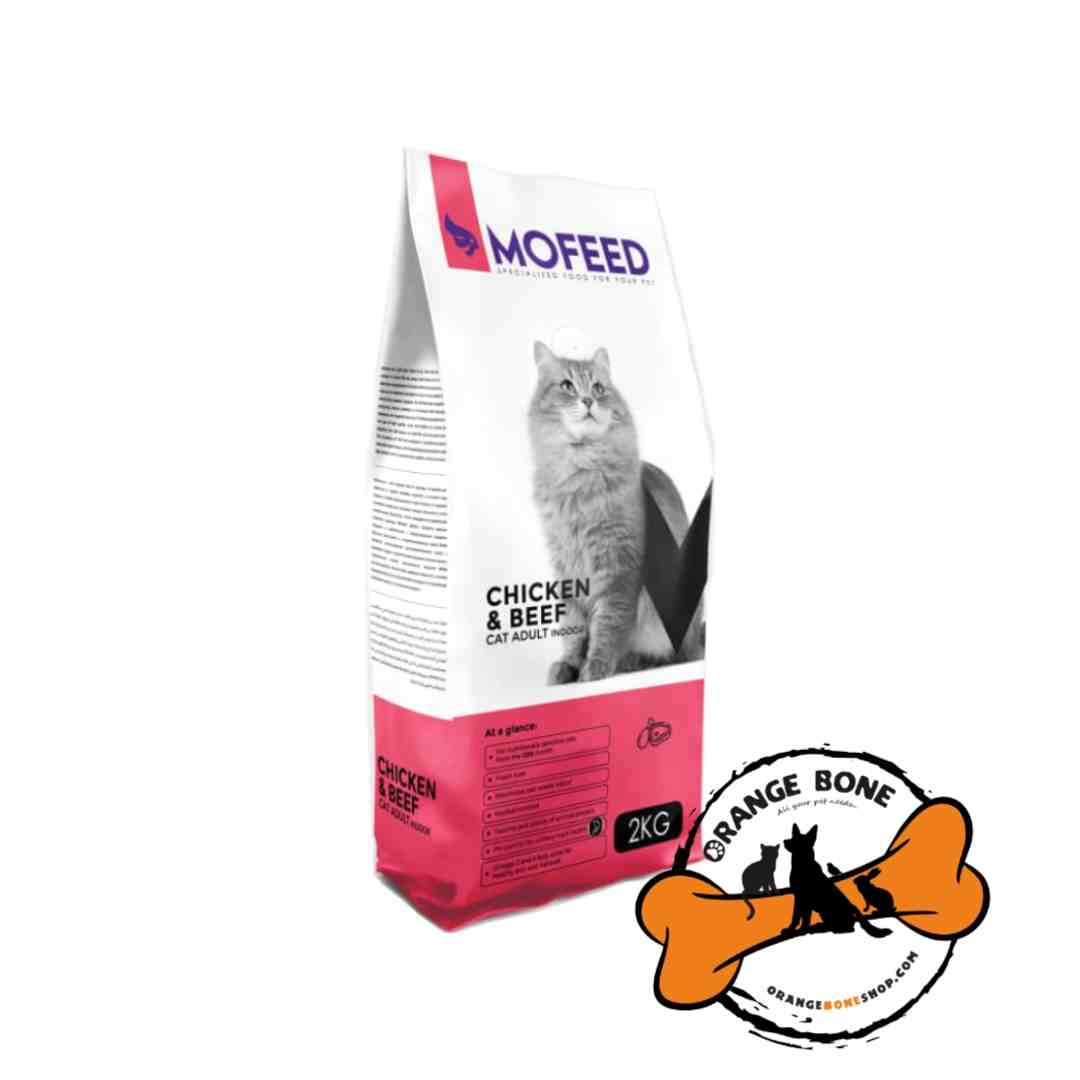 غذا خشک گربه مفید طعم مرغ و گوشت (2کیلو)