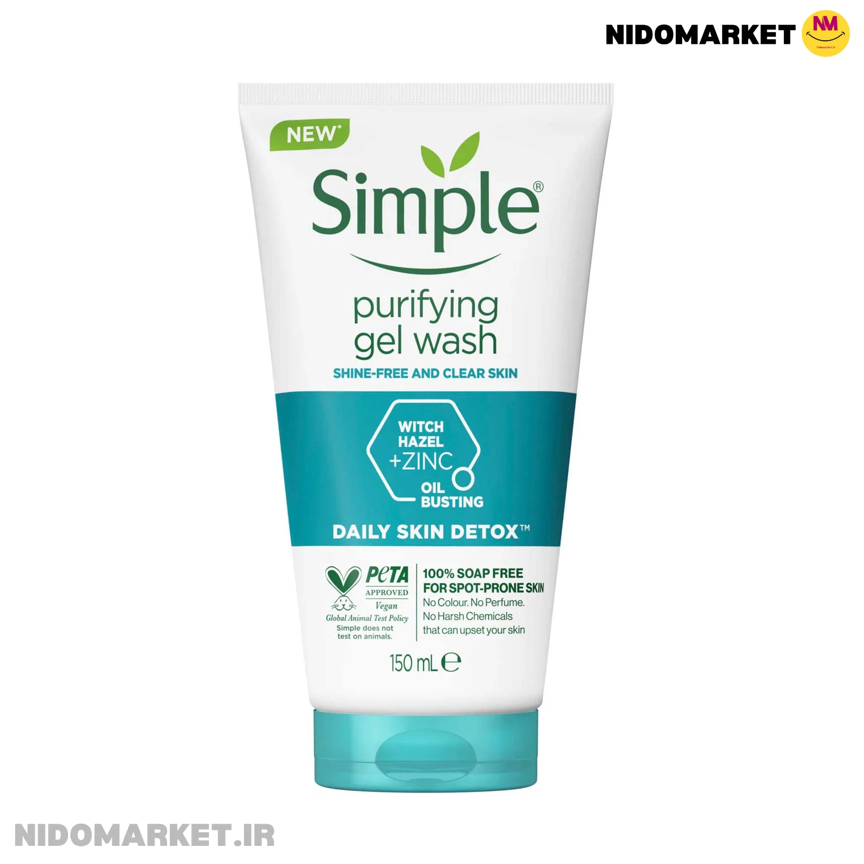 شوینده پوست چرب سیمپل Purfying Gel Wash