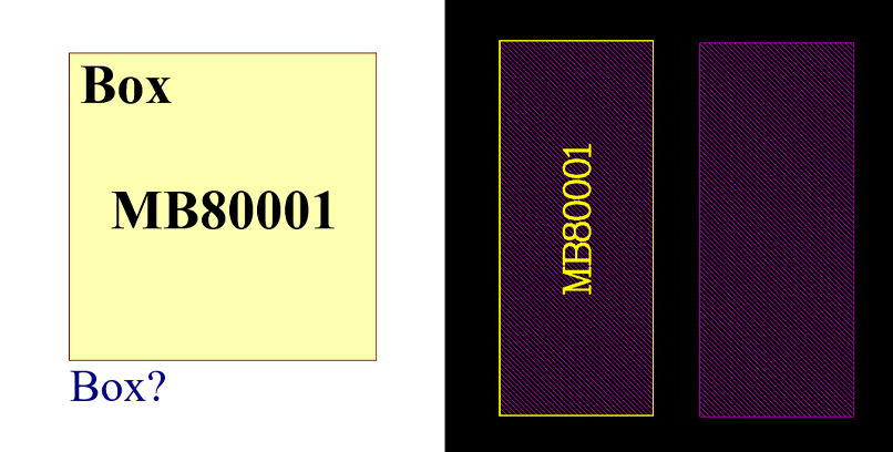 فوت پرینت و ۳ بعدی جعبه ریل صنعتی MB80001