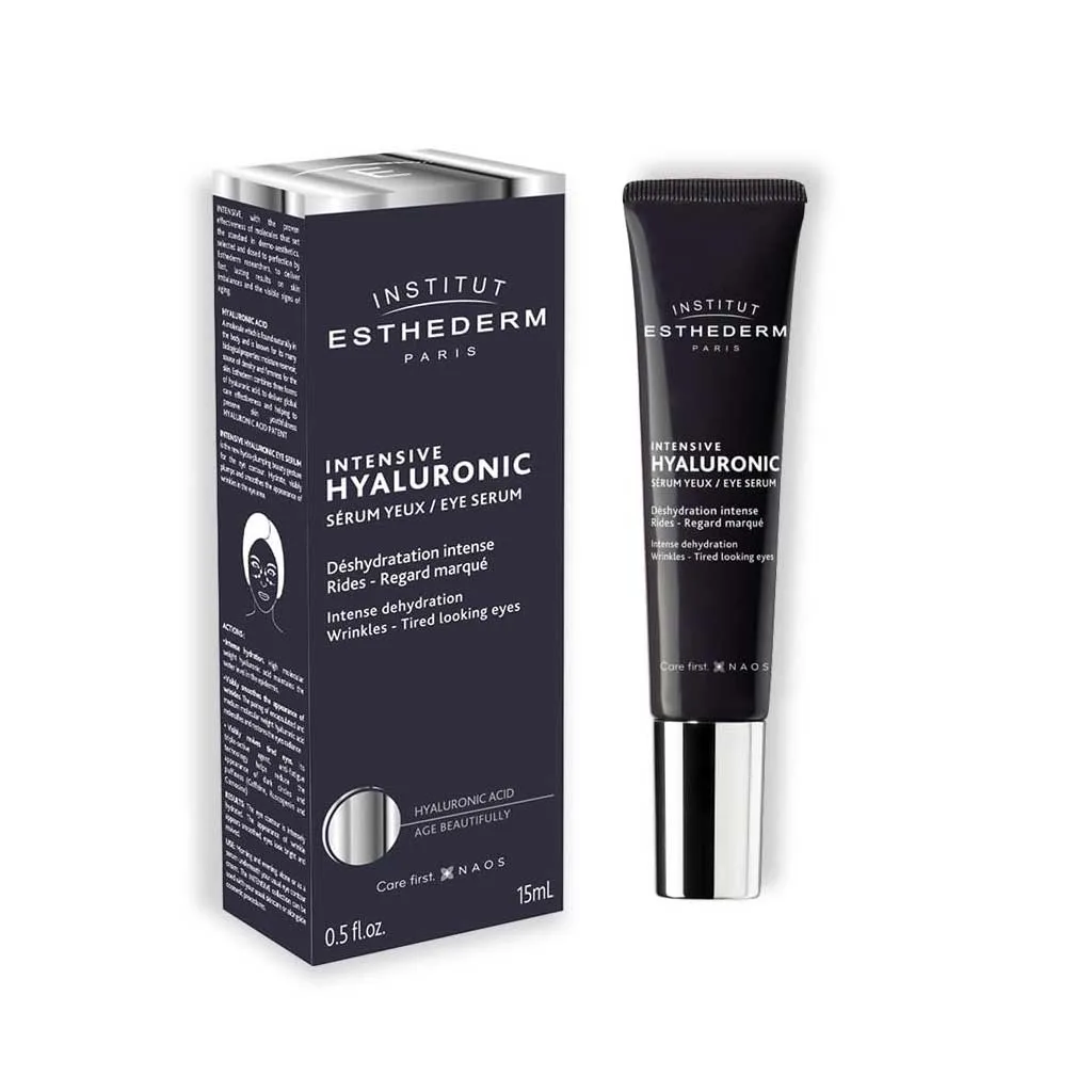 سرم دور چشم آبرسان قوی هیالورونیک استادرم 15 میل | INSTITUT ESTHEDERM Intensive Hyaluronic Eye Serum
