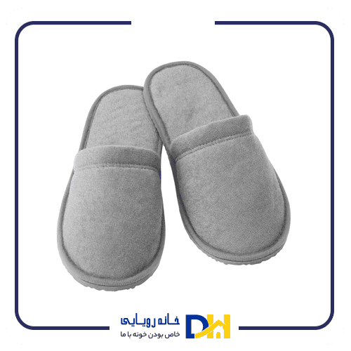 دمپایی حوله ای جلوبسته ایکیا TASJON