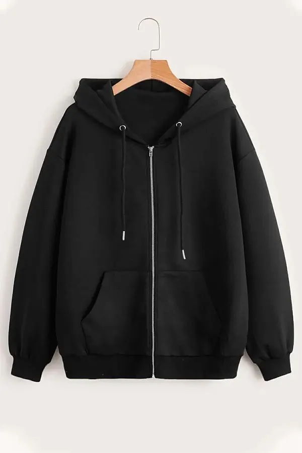 سویشرت مد روز کلاه دار Unisex Trend Sizde