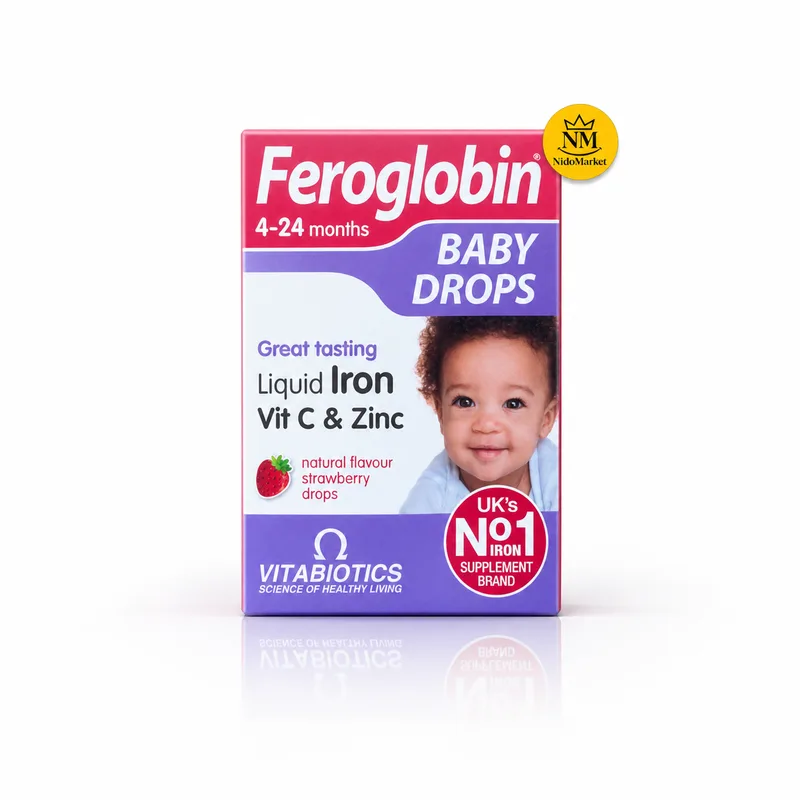 قطره آهن فروگلوبین بیبی دراپس Feroglobin Baby Drops - 30 میلی لیتر