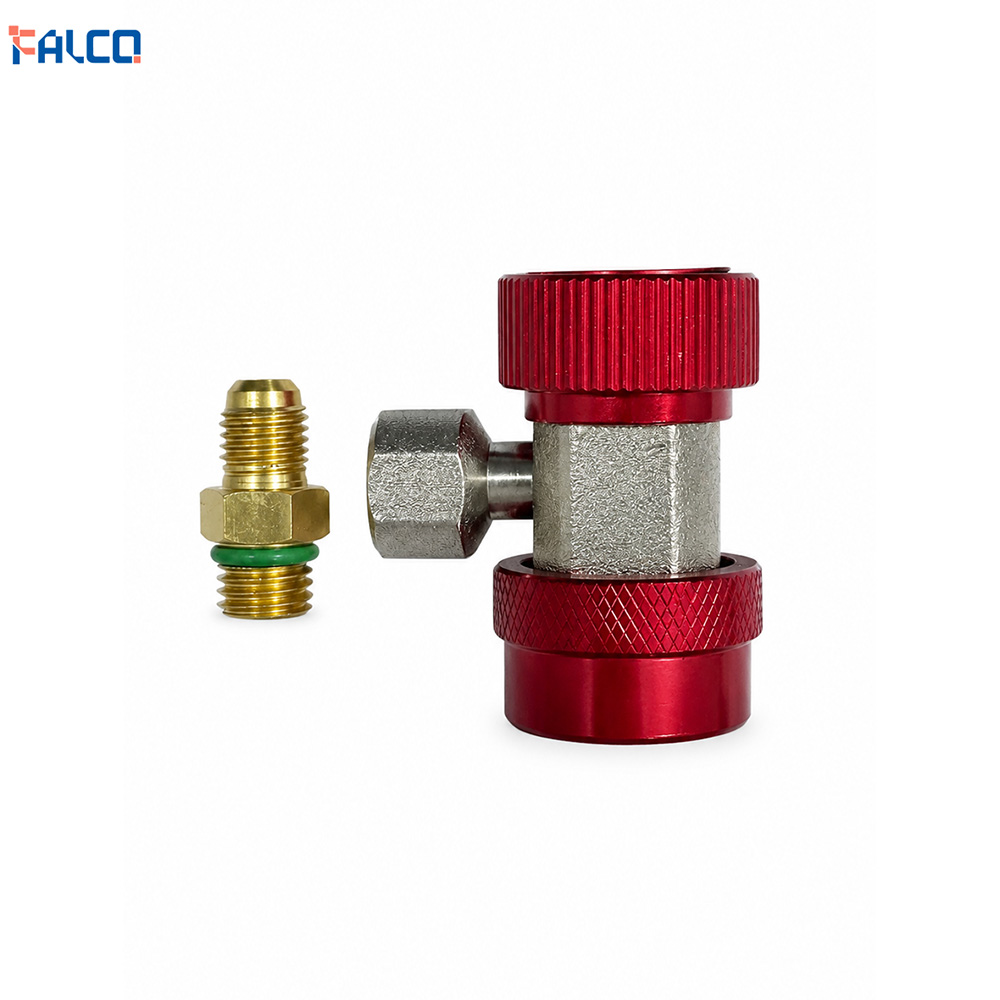 کوپلر شارژ گاز خودرو فشار بالا برند کامتک KAMTECH مدل QC-MH