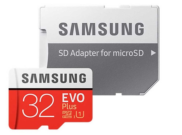 کارت حافظه microSDHC مدل Evo Plus کلاس 10 استاندارد UHS-I U1 سرعت 95MBps همراه با آداپتور SD ظرفیت 32 گیگابایت