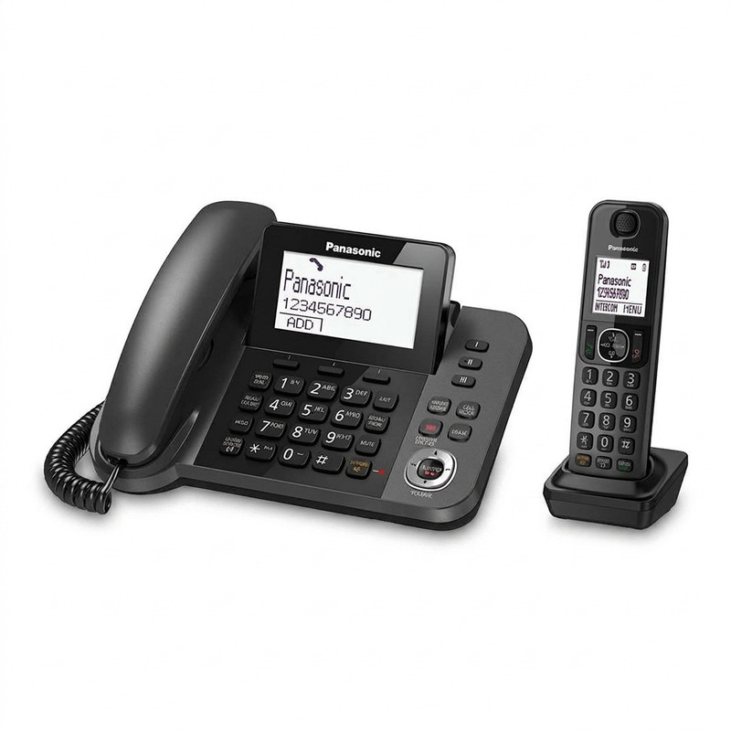 تلفن ثابت بیسیم پاناسونیک مدل KX-F320JX - مشکی