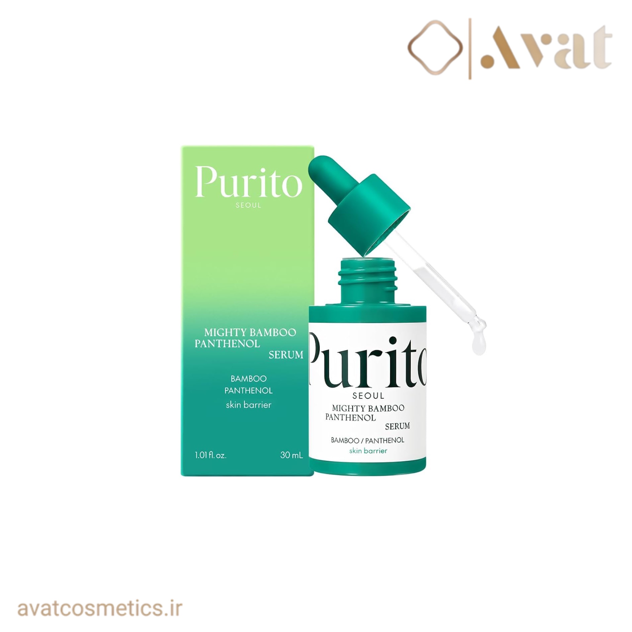 سرم بامبو پنتنول پیوریتو | PURITO Bamboo Panthenol Serum