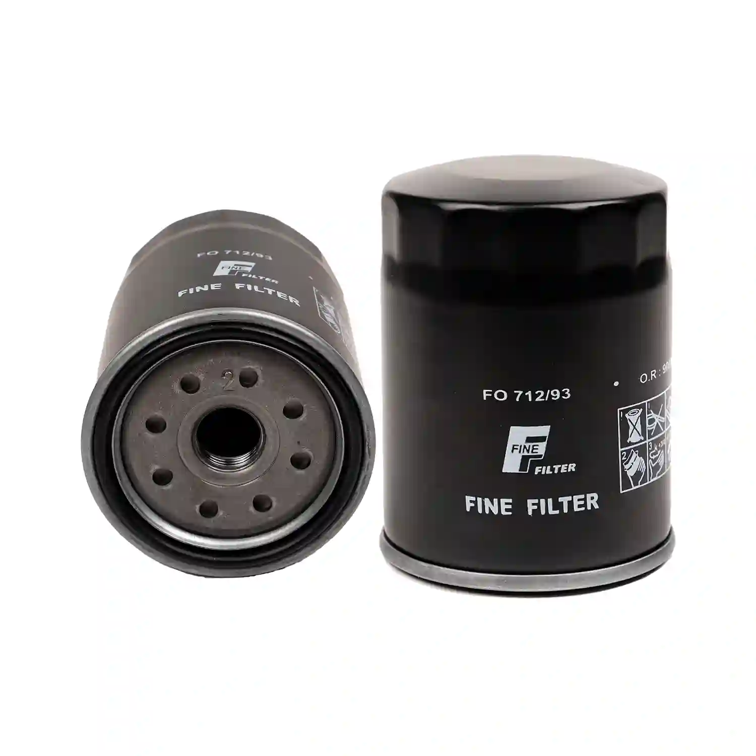 فیلتر روغن خودرو فاین مدل FO712/93 مناسب تویوتا