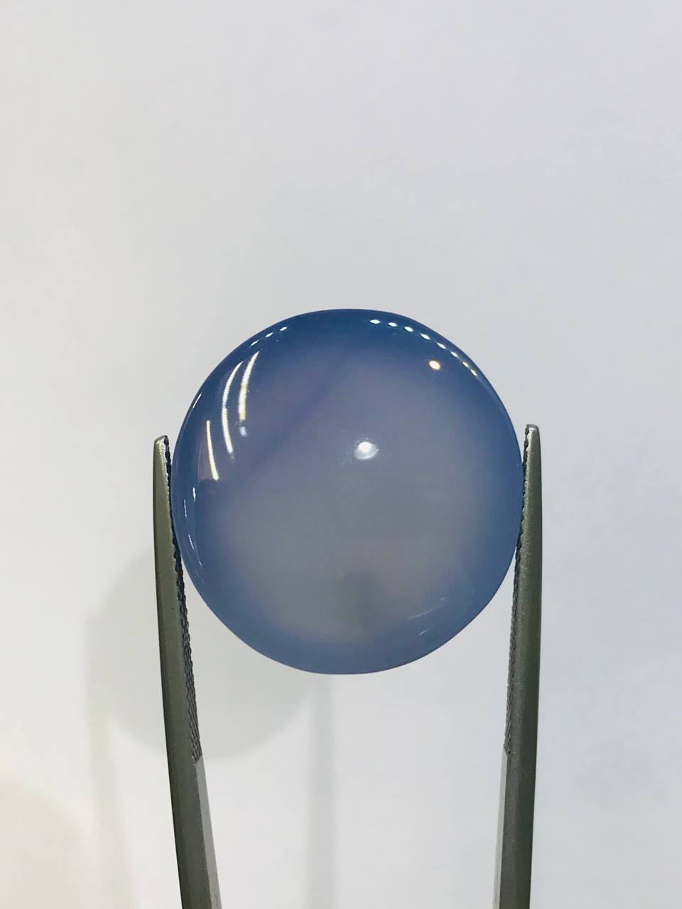 نگین عقیق کبود یمنی اصل سایز 22*22