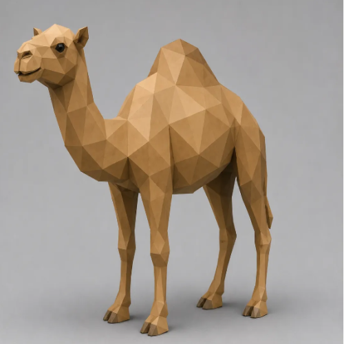 مدل سه بعدی شتر Camel