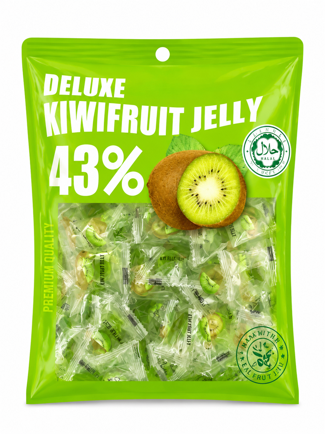 پاستیل ژله میوه‌ای Kiwi Fruit Jelly