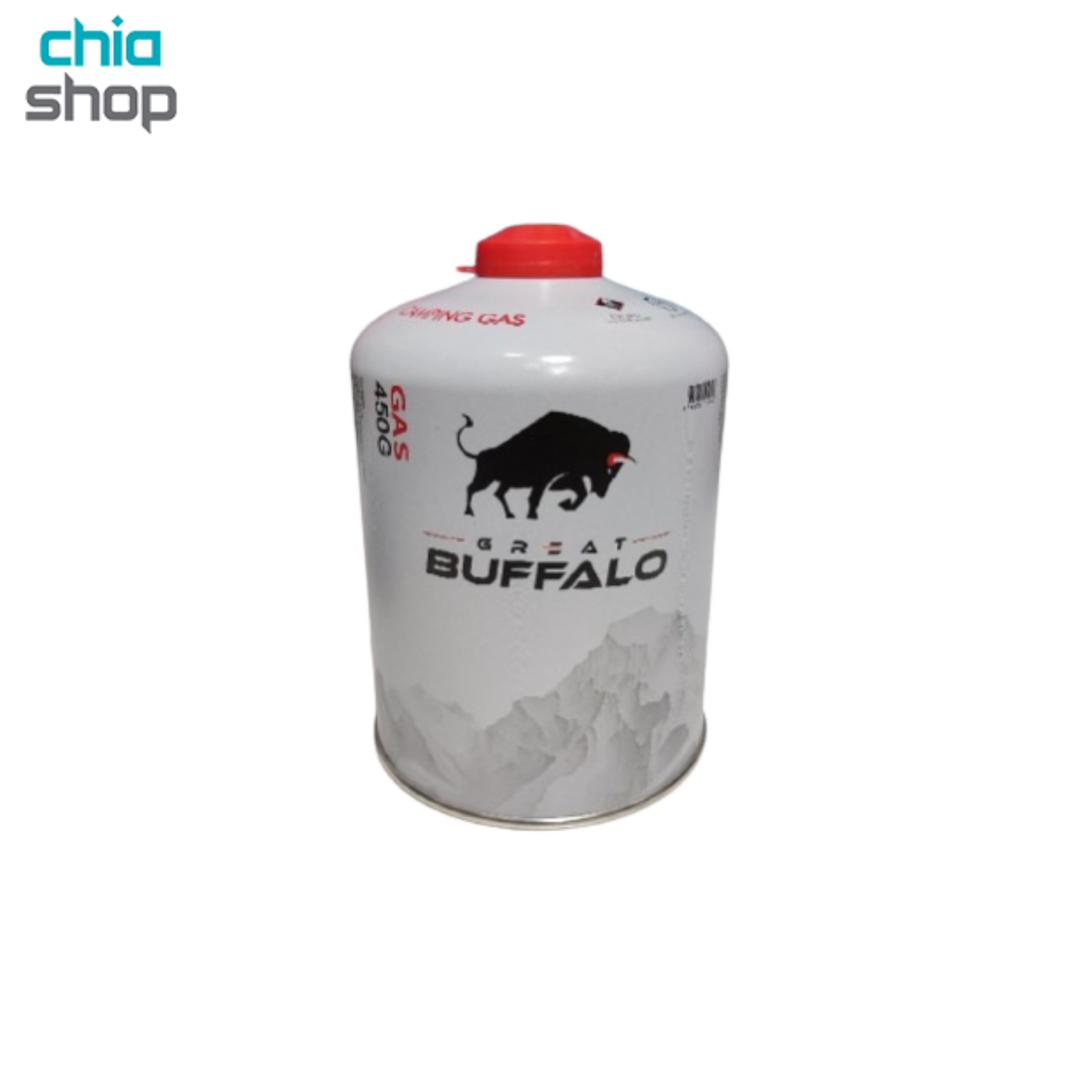کپسول گاز کوهنوردی ۴۵۰ گرمی بوفالو Buffalo