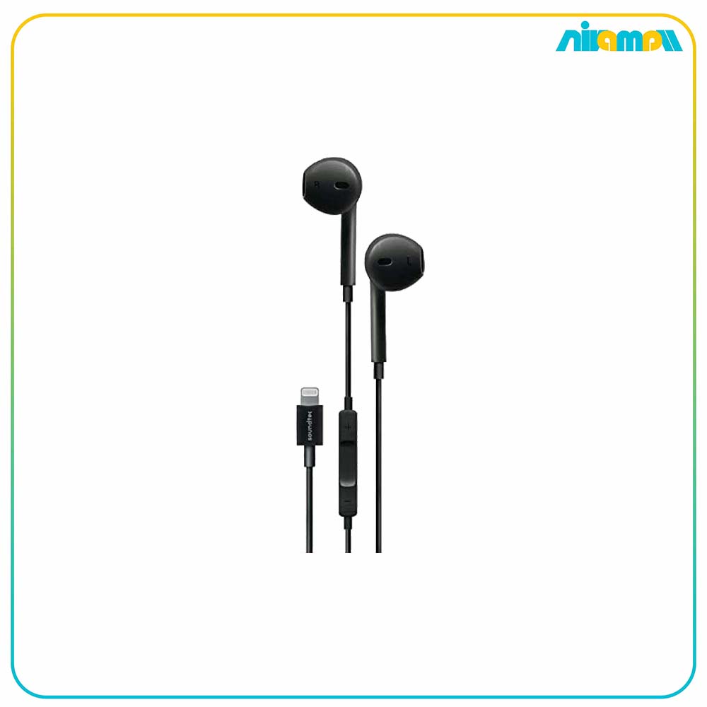 هندزفری پرودو مدل Soundtec Stereo با رابط لایتنینگ به طول 1.2 متر