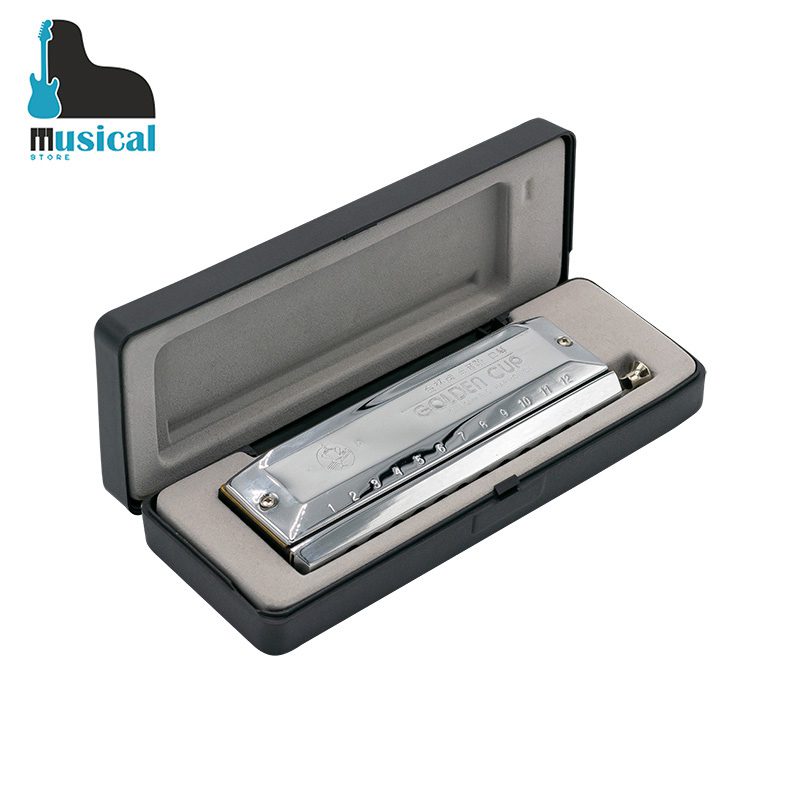 سازدهنی کروماتیک Golden Cup-1248-silver