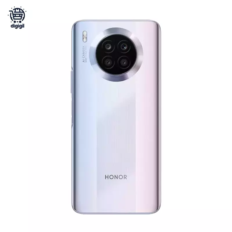 گوشی موبایل آنر Honor 50 lite ظرفیت 128 رم 6 گیگابایت - نقره ای