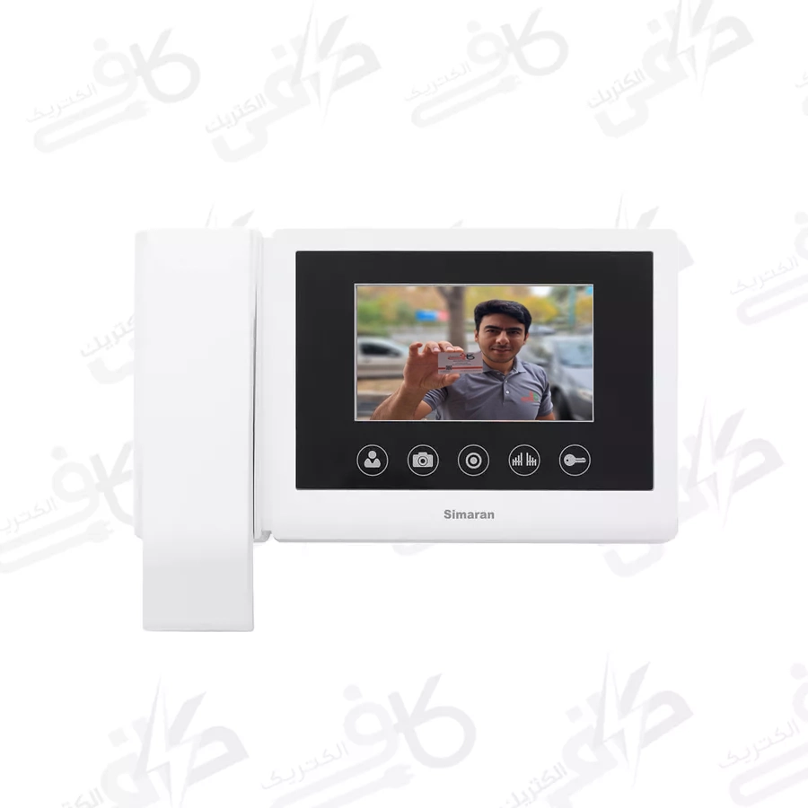آیفون تصویری سیماران مانیتور 43TK بدون حافظه | پشتیبانی از دوربین