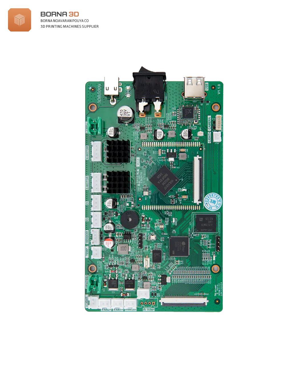 مادربرد پرینتر سه بعدی Saturn 4 Ultra 12K