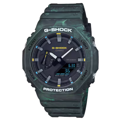 ساعت مچی مردانه کاسیو G-SHOK مدل GA-2100FR-3A