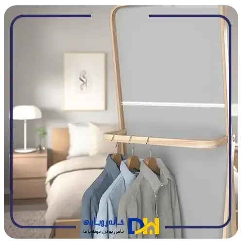 آینه قدی دورقاب چوبی ایکیا IKORNNES