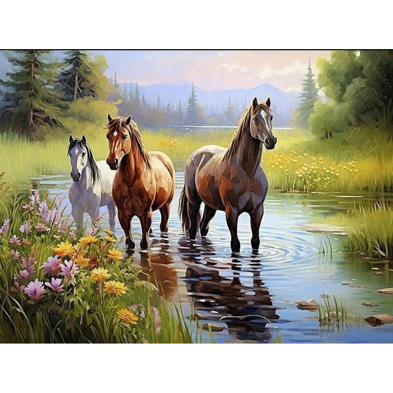 تابلو نقاشی الماسی بزرگسال کد 5163