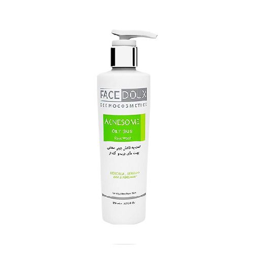 ژل شستشوی پوست چرب آکنه زوم فیس دوکس / Face Doux Acne Some Face Wash for Oily Skin