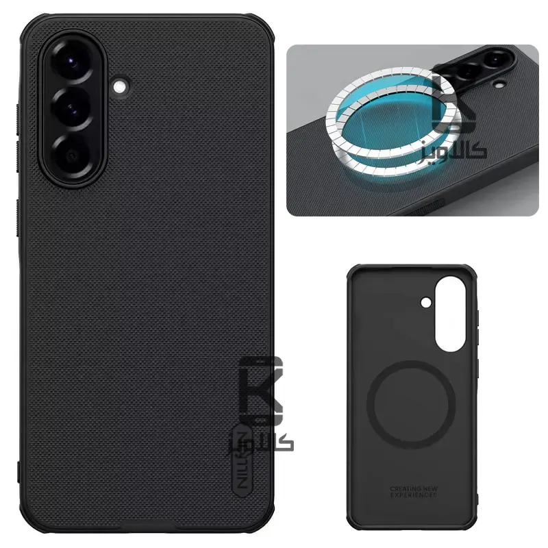 قاب مغناطیسی نیلکین گوشی سامسونگ A56 مدل Frosted Shield Pro Magnetic