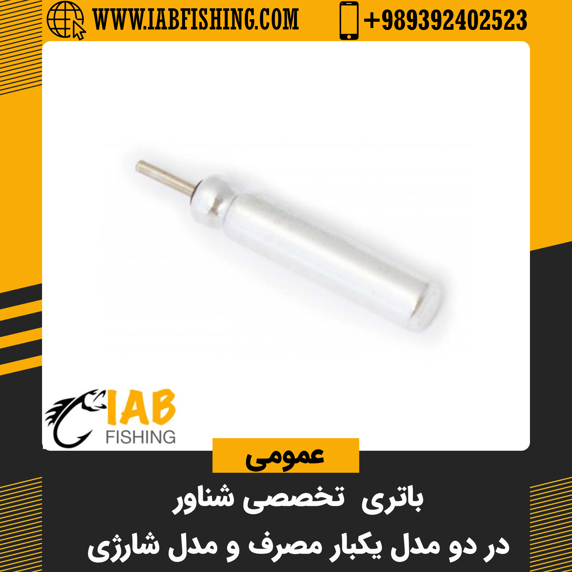 باتری تخصصی شناور CR425