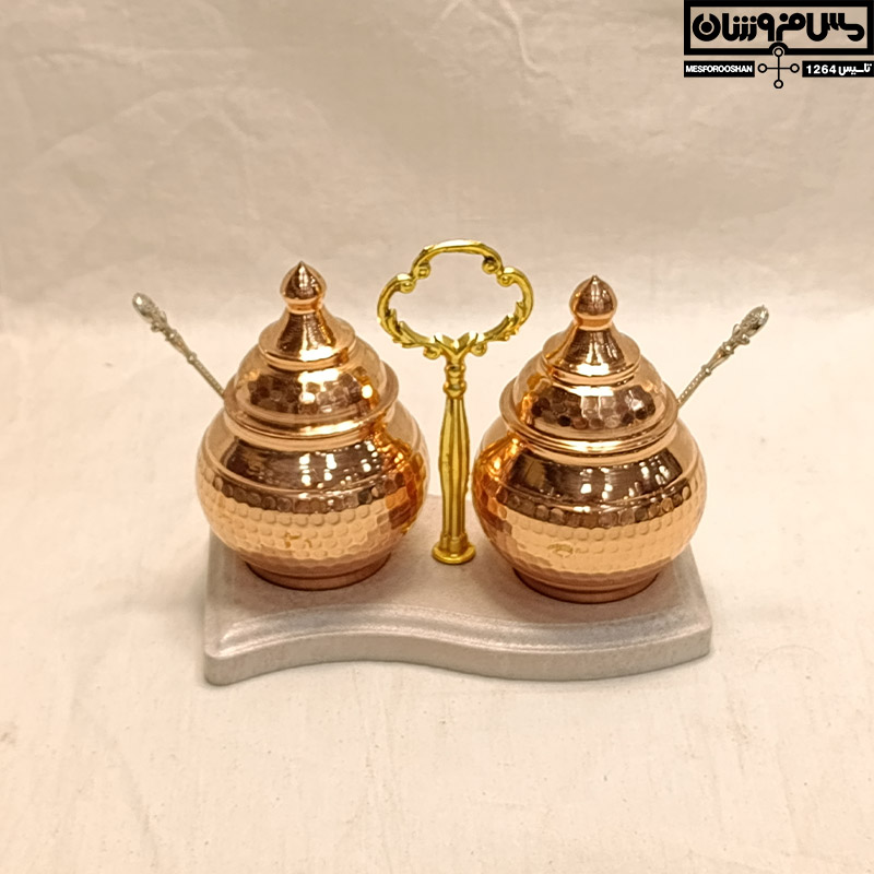 مربا خوری مسی مدل تاب