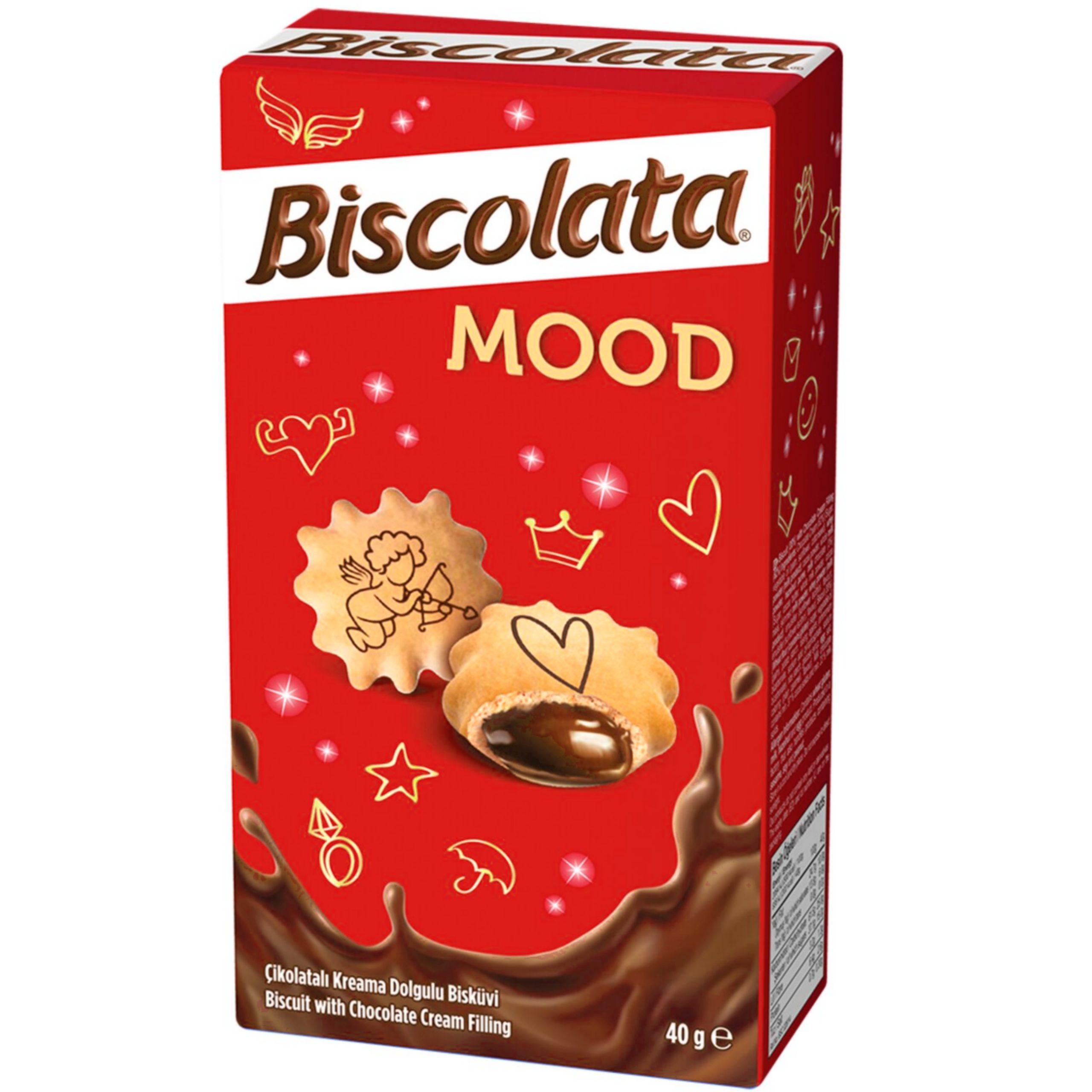 بیسکولاتا شکلاتی (40gr)