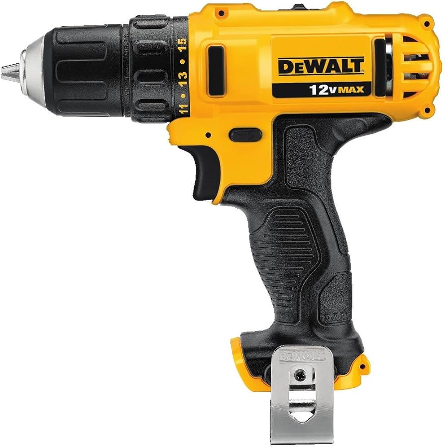دریل شارژی 12 ولت تنه دیوالت DCD710B