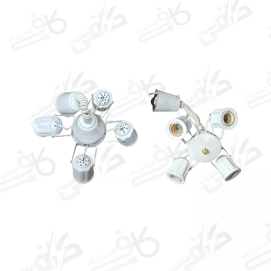 چراغ آویز سقفی چهار شعله با سرپیچ E27