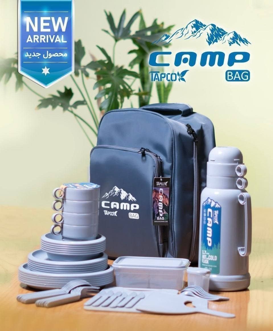 تاپکو پک مسافرتی ۶ نفره کمپ | Topco 6-Person Camping Travel Set