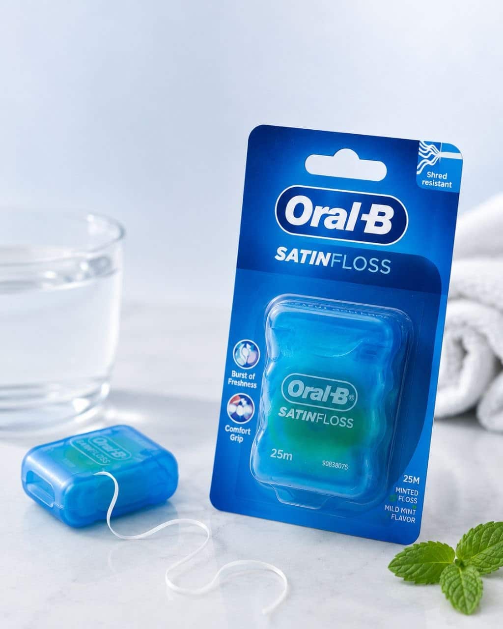 نخ دندان اورال بی مدل Satin Floss–اصل