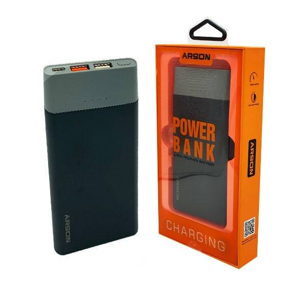 پاوربانک 10000 میلی آمپر آرسون PD-99 فست شارژ
