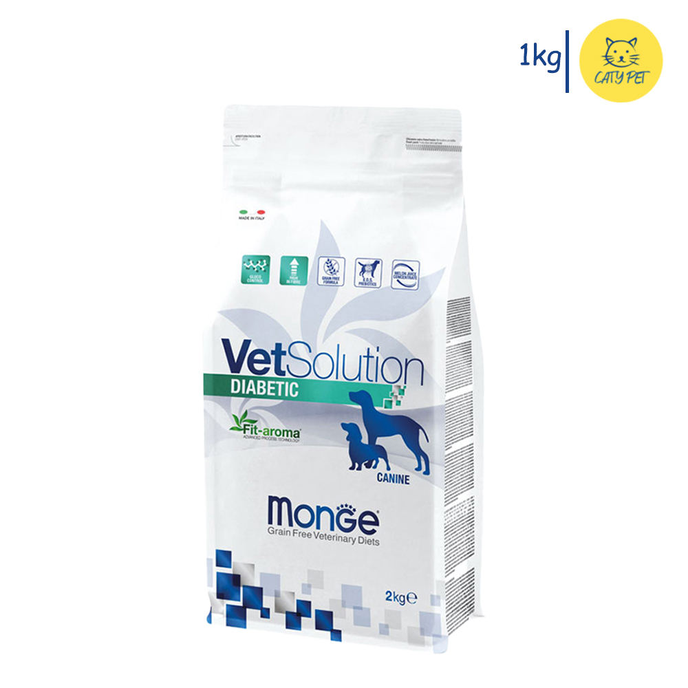 غذای خشک درمانی سگ مونژه  دیابتیک  Diabetic Canine وزن 1 کیلوگرم