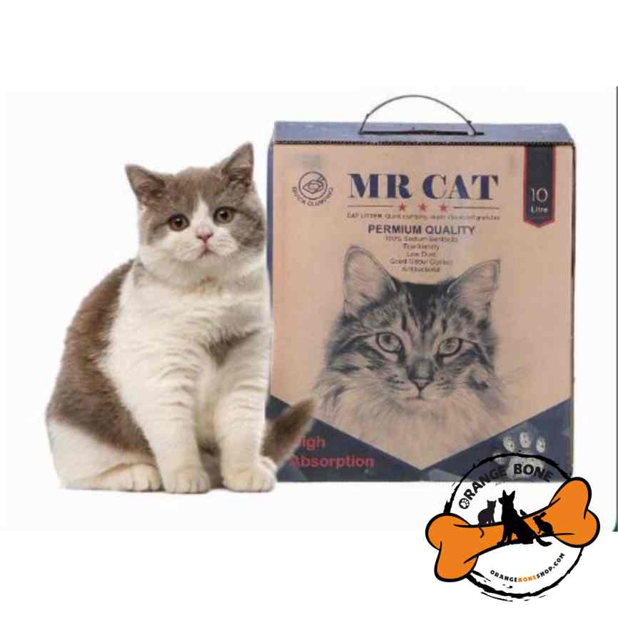 خاک گربه گرانول کربن دار Mr Cat (8کیلو)